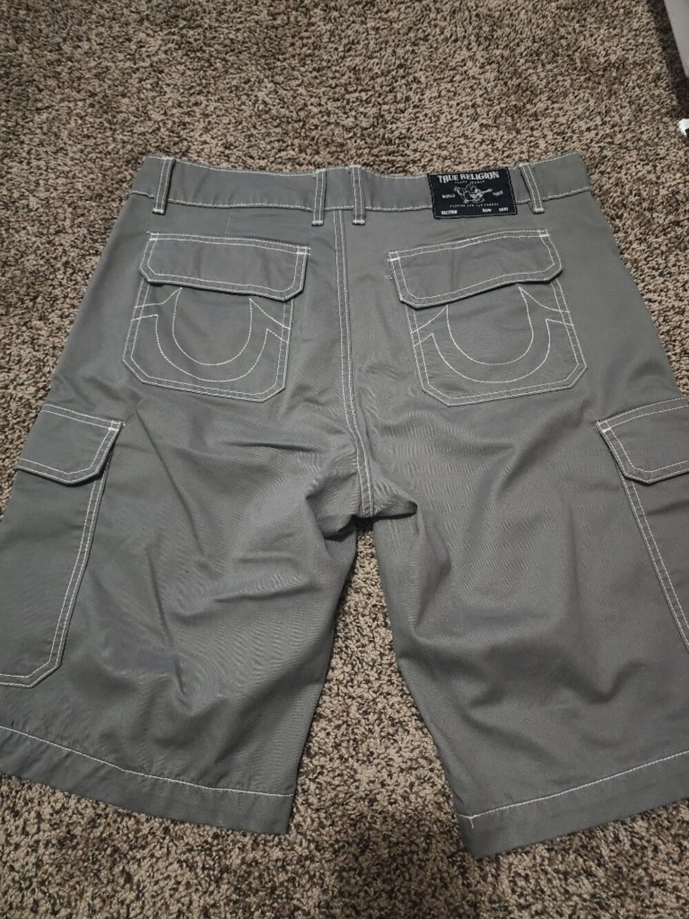 TRUE RELIGION CARGO SHORTS SIZE 34 SAME DAY SHIPPING BRAND NEW - Picture 8 of 8